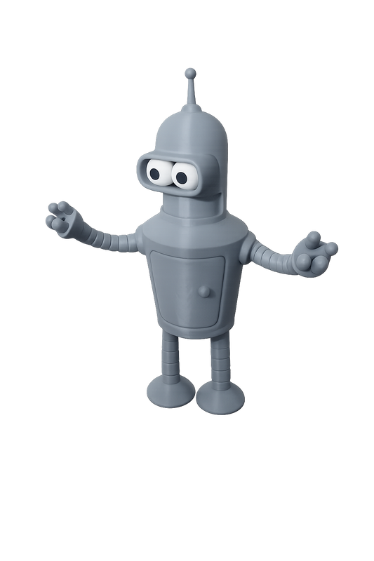 Bender – Articulated 3D Printed Collectible (20cm)