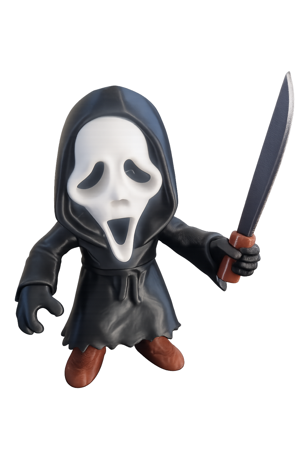 Ghostface Chibi Figure
