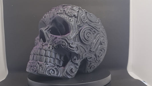 Skull planter