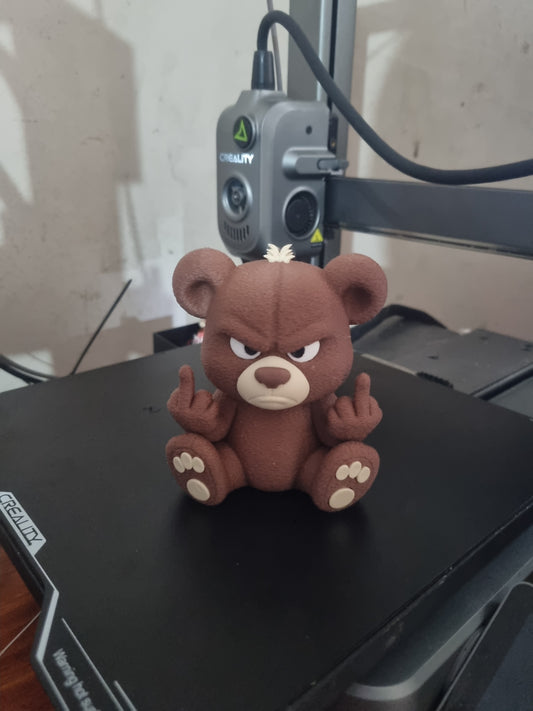 Angry bear