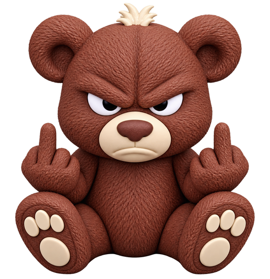 Angry bear
