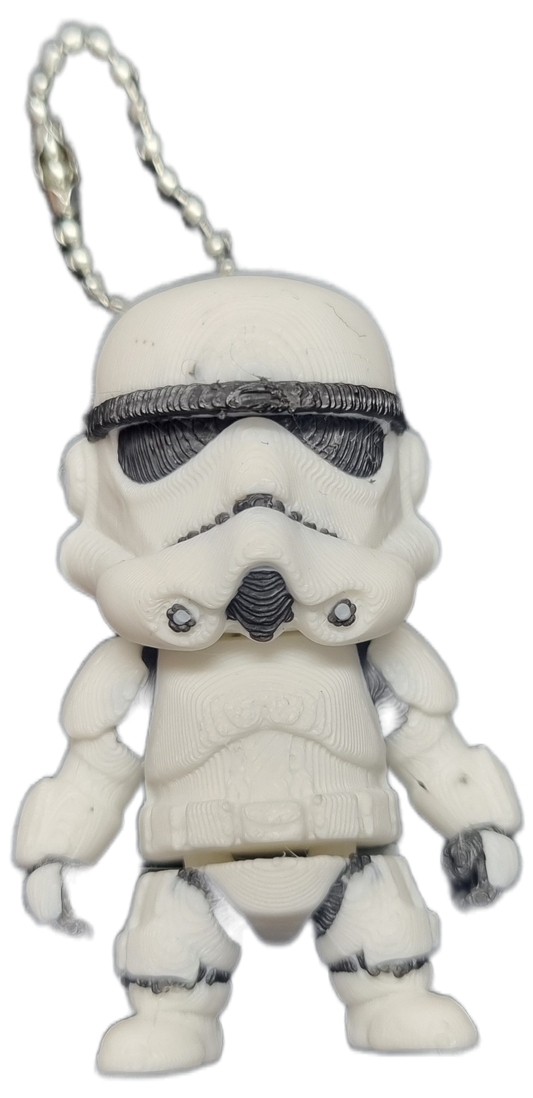 Storm trooper keychain