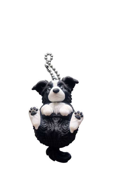 Border Collie Keychain