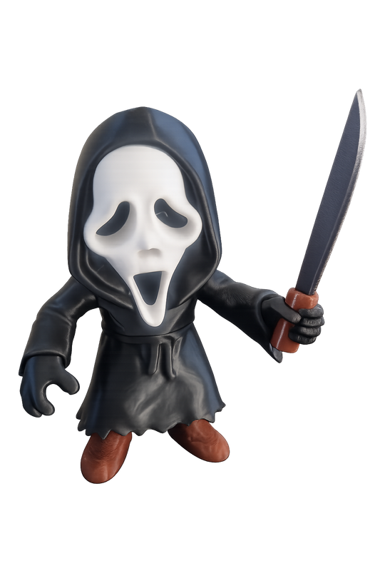 Ghostface Chibi Figure