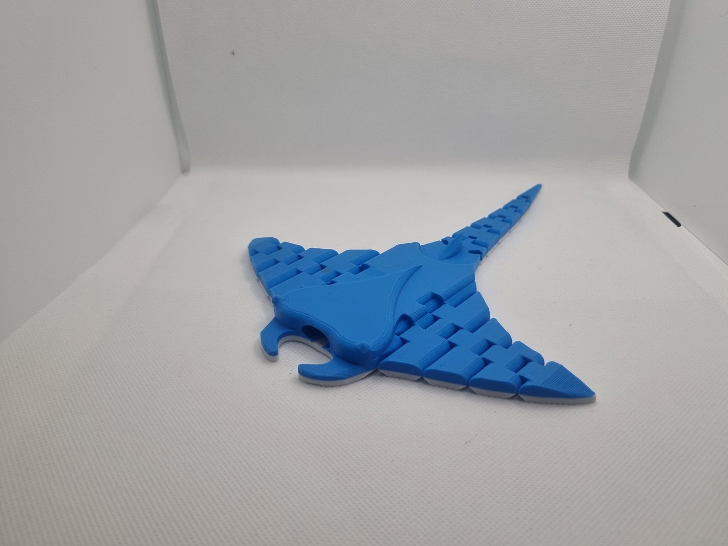 Custom 3D Printed Flexible Manta Ray Model – Ocean Display & Collectible