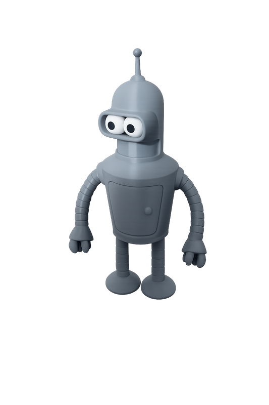 Bender – Articulated 3D Printed Collectible (20cm)